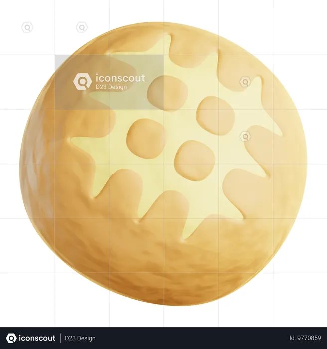 ブールパン  3D Icon