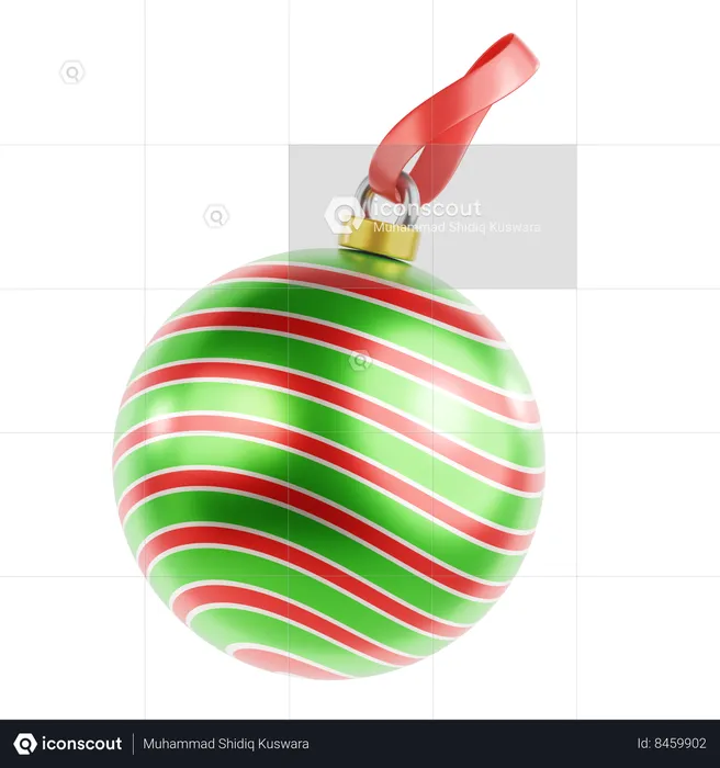 Boule de Noel  3D Icon