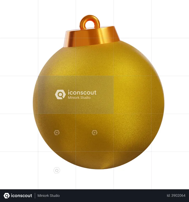 Boule de Noel  3D Icon