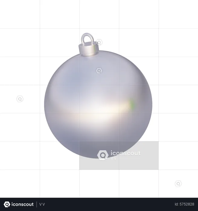 Boule de Noel  3D Icon