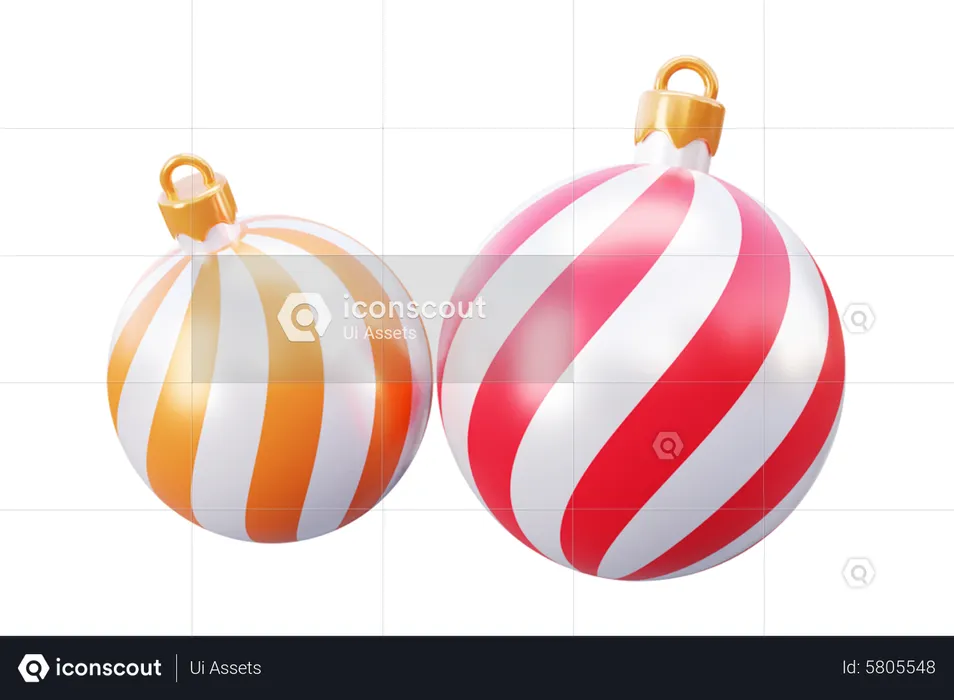 Boule de Noel  3D Icon