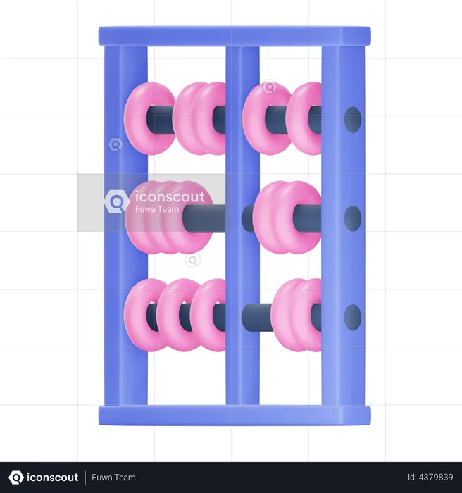 Abaque  3D Illustration