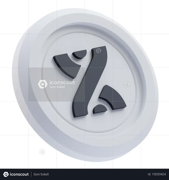 BounceBit Kryptowährung  3D Icon