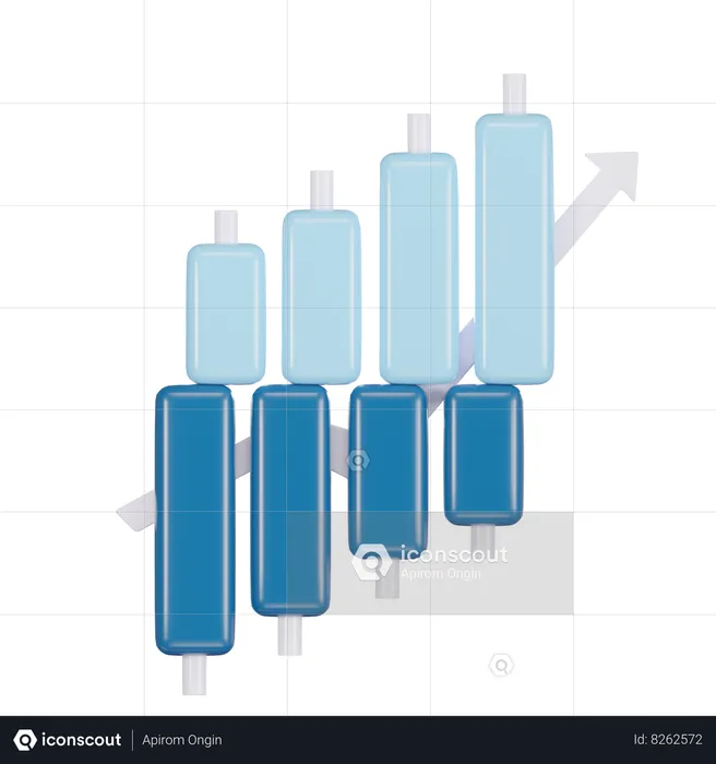 Bourse  3D Icon