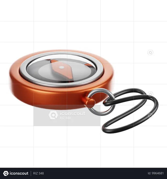 Boussole  3D Icon