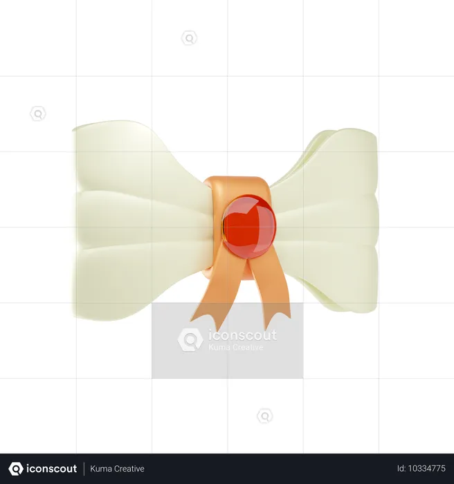 Bow Tie  3D Icon