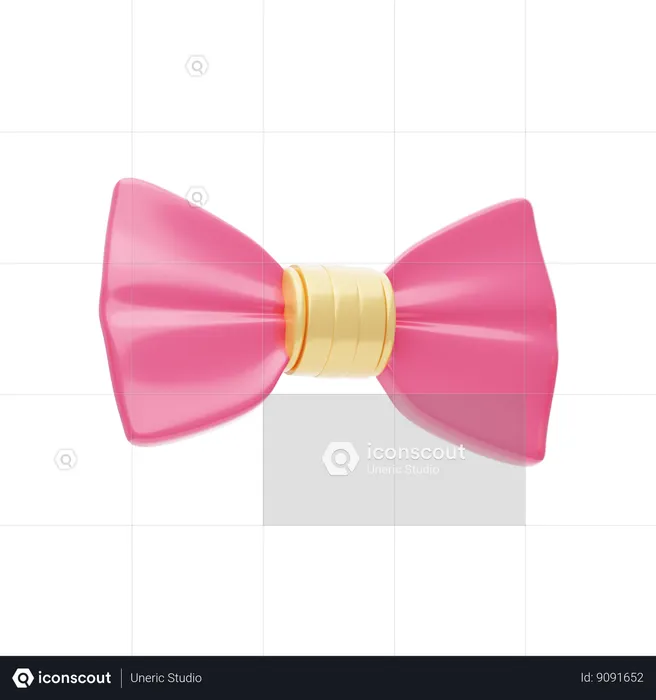 Bow Tie  3D Icon