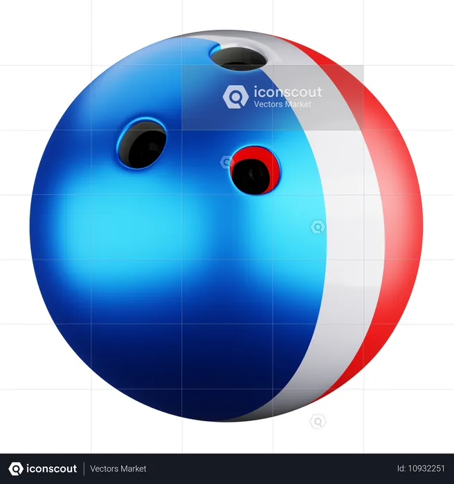 Bowling Ball  3D Icon