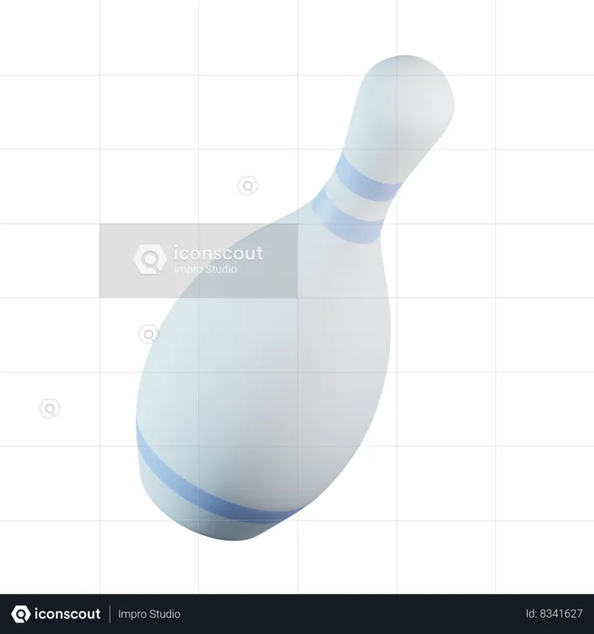 Bowling Pin  3D Icon