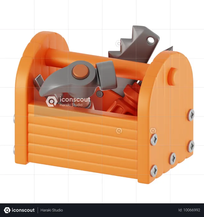 箱  3D Icon