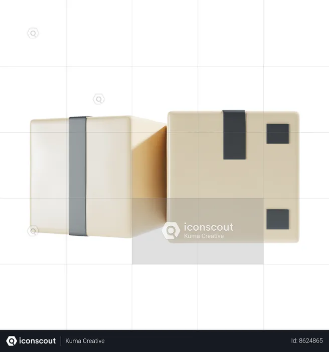 Box  3D Icon