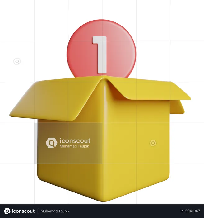 Box  3D Icon