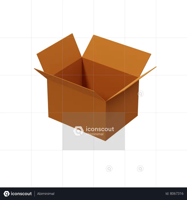 Box  3D Icon