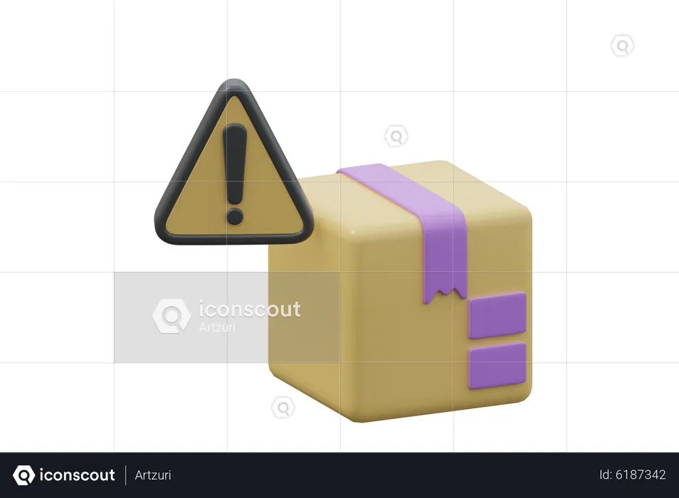 Box-Alarm  3D Icon