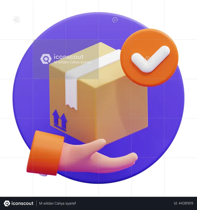 Box Delivery  3D Icon