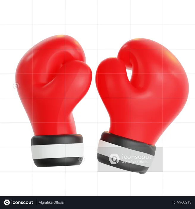 Boxe  3D Icon