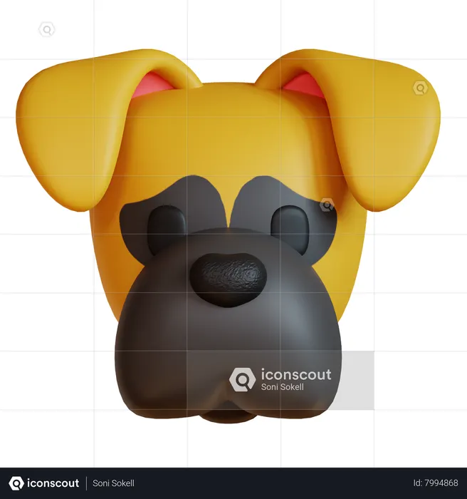 Boxer  3D Icon
