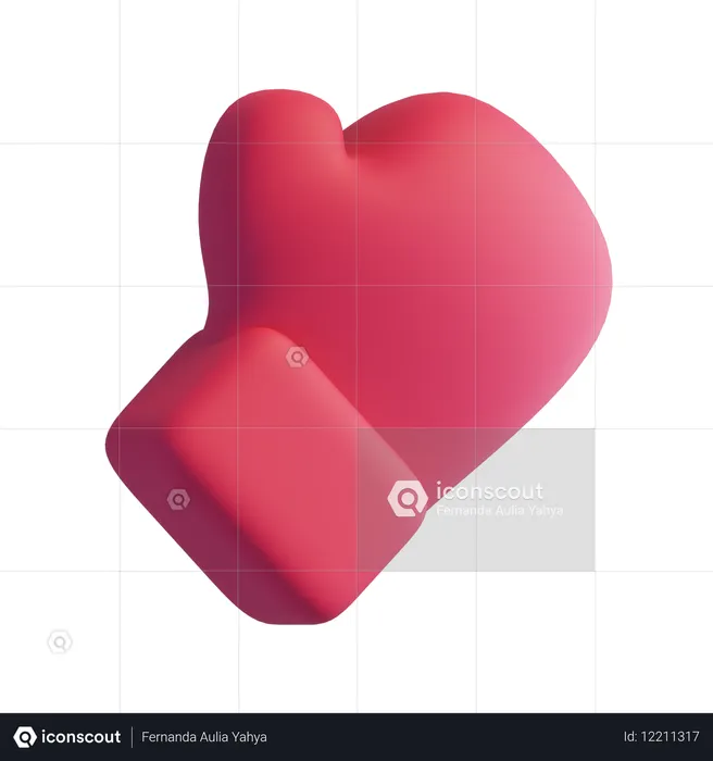 Boxhandschuhe  3D Icon