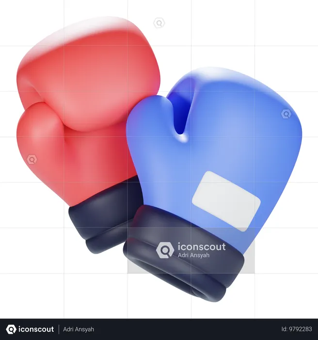 ボクシング  3D Icon