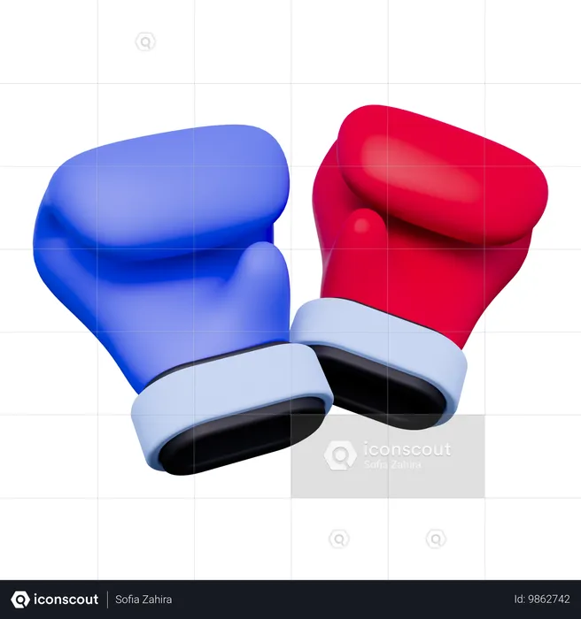 Boxing  3D Icon