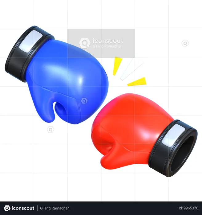 Boxing  3D Icon