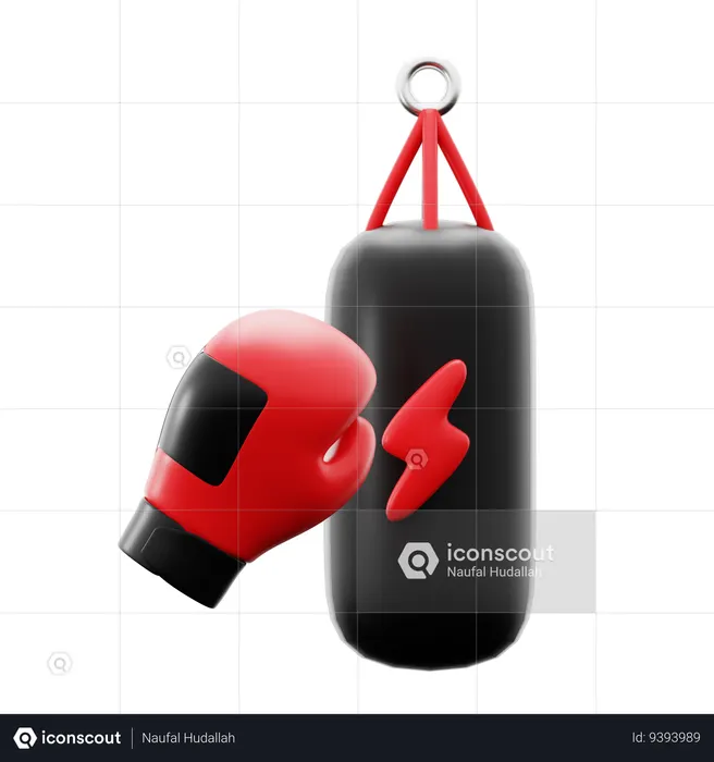 Boxing Glove  3D Icon