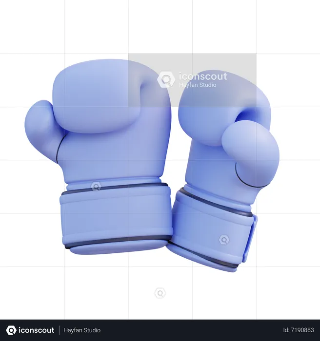 Boxing Gloves  3D Icon