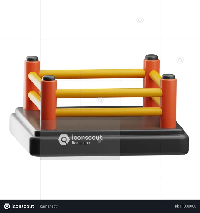 Boxing Ring  3D Icon