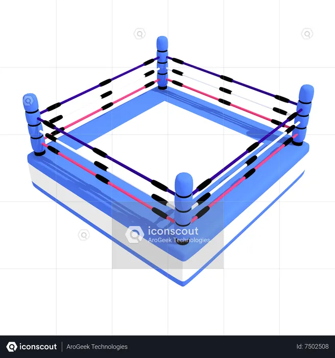 Boxing ring  3D Icon