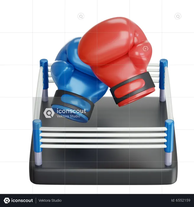 Boxing Sport  3D Icon