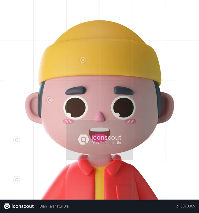 Boy  3D Icon