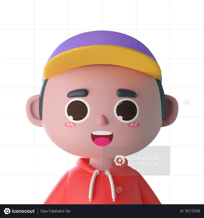 Boy  3D Icon