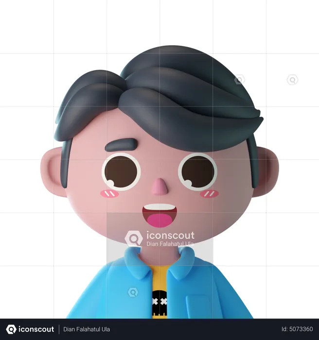 Boy  3D Icon