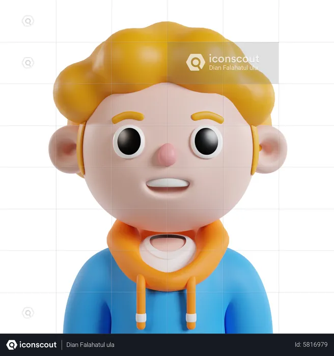 Boy  3D Icon