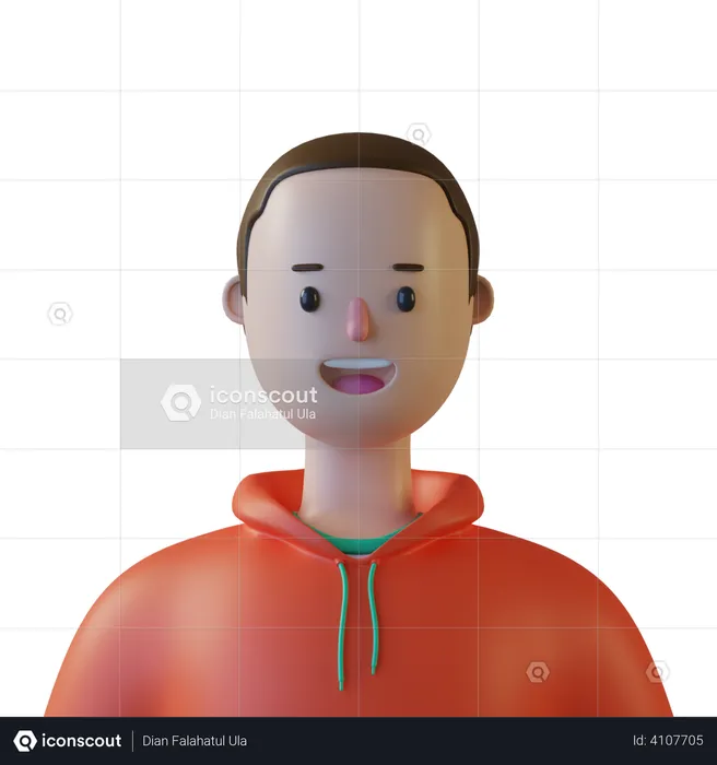 Boy  3D Illustration