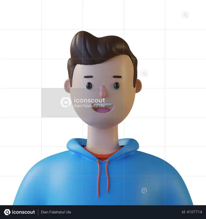 Boy  3D Illustration
