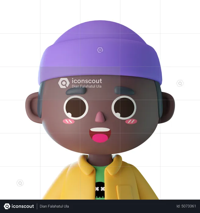 Boy  3D Icon