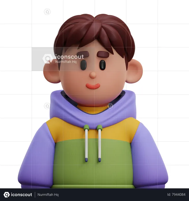 Boy Avatar  3D Icon