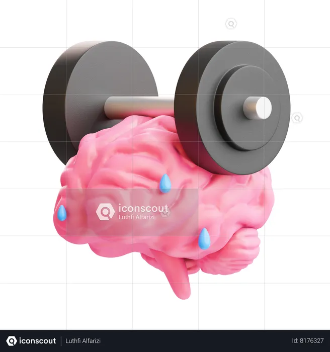 Brain Workout  3D Icon