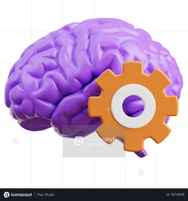 Brainstorm  3D Icon