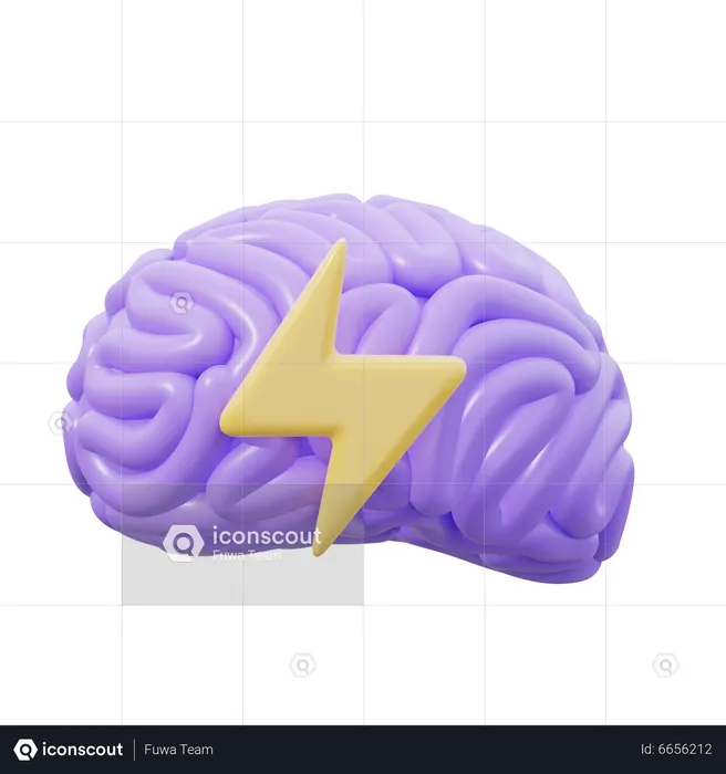 Brainstorm  3D Icon