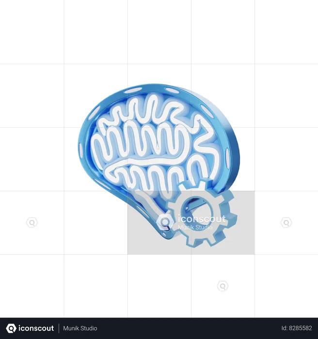 Brainstorming  3D Icon