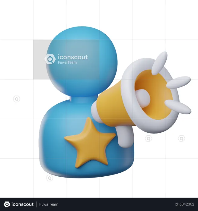 Brand Ambassador  3D Icon