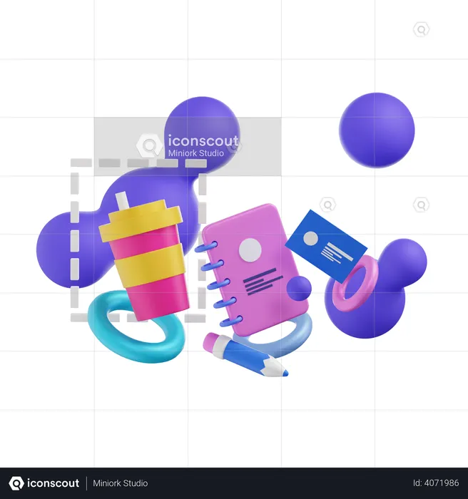 Brand Development  3D Icon