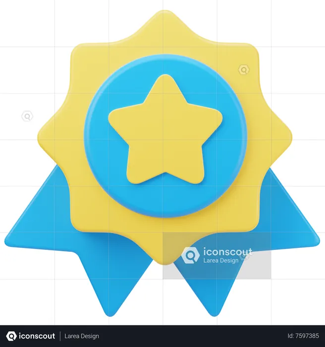 Branding Badge  3D Icon