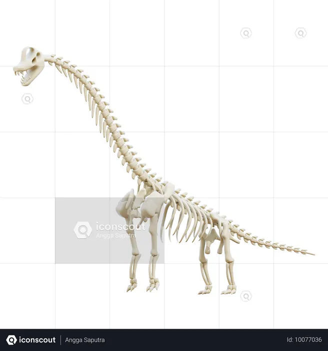Braquiosaurio  3D Icon