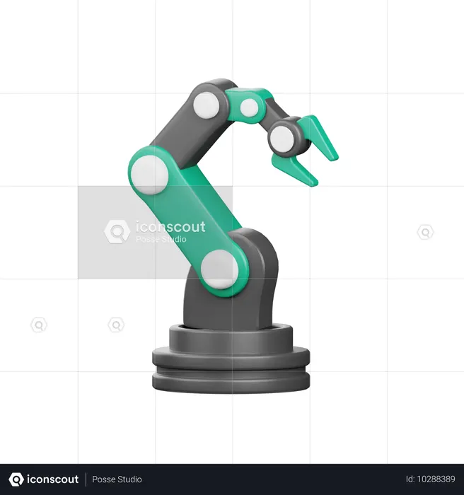 Bras robotique  3D Icon