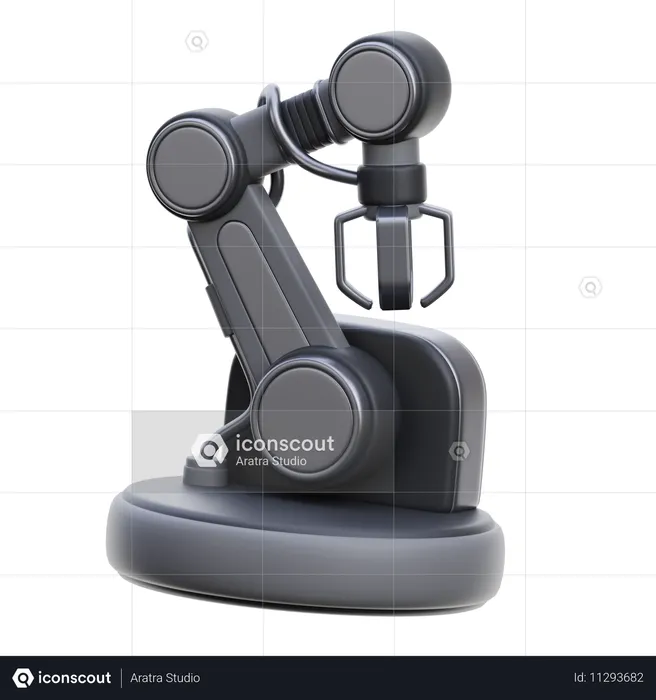 Bras robotique  3D Icon