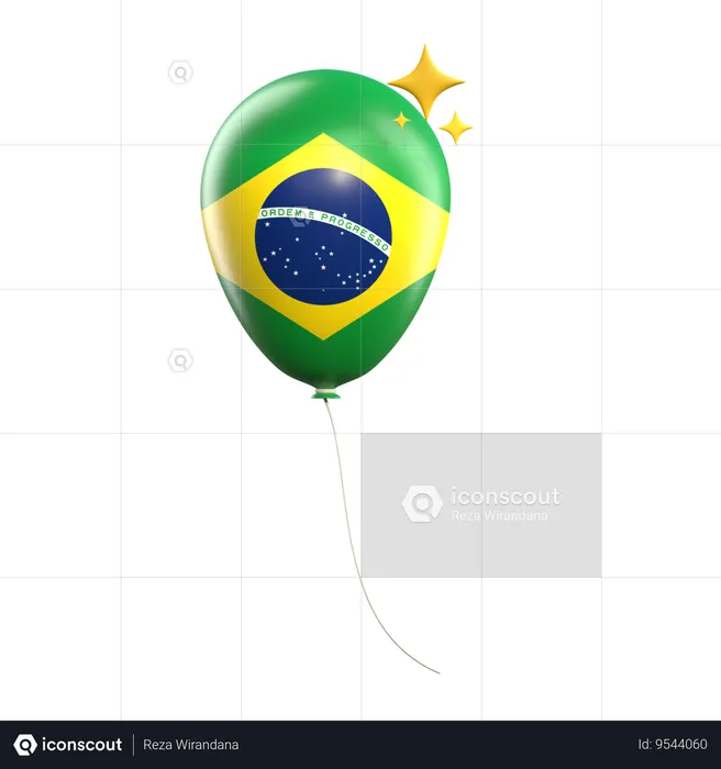 Brasil  3D Icon