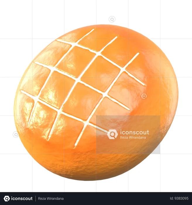 Bread Loaf  3D Icon